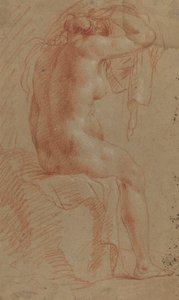 Weibliche Aktfigur (verso)