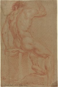 Nackte männliche Figur [recto]