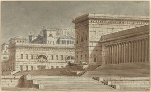 Bühnenbild von Italian 19th Century