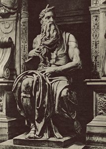 Kirche San Pietro in Vincoli, Moses von Michelangelo von Italian Photographer
