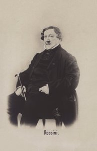 Gioachino Rossini, italienischer Komponist von Italian Photographer