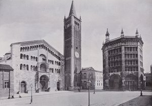 Italien: Parma, Kathedrale und Baptisterium von Italian Photographer