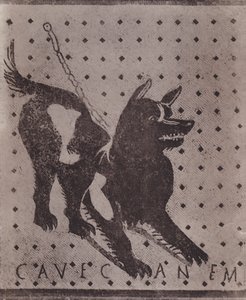 Mosaik, Cave Canem von Italian Photographer