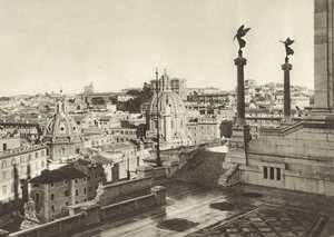 Panorama vom Denkmal für Viktor Emanuel