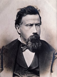 Porträt des italienischen Komponisten Amilcare Ponchielli (1834-1885)