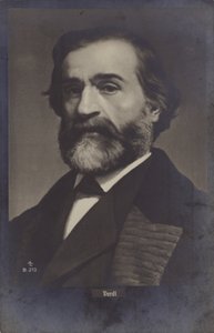 Porträt von Giuseppe Verdi