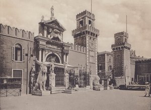 Regio Arsenale Marittimo (s/w Foto) von Italian Photographer