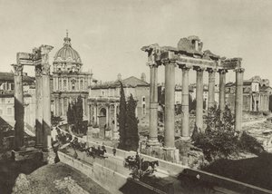 Forum Romanum mit den neuen Ausgrabungen von Italian Photographer