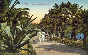 San Remo, Italien, Giardini Del Imperatrice von Italian Photographer