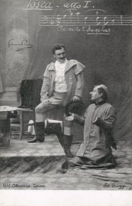 Szene aus Tosca von Italian Photographer