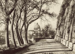 Der Petersdom vom Janiculus aus gesehen von Italian Photographer