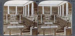 Das Haus der Vettii, Pompeji, aus The Underwood Travel Library, 1895 von Italian Photographer