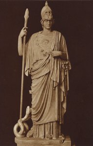 Die Statue der Minerva im Vatikanischen Museum, Rom