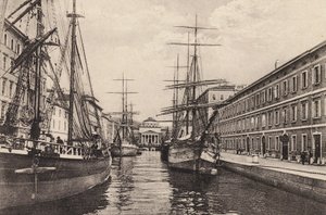 Triest: Canale Grande von Italian Photographer