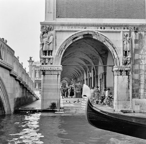 Venezianische Szene, ca. 1960 von Italian Photographer