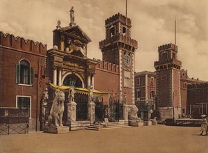 Venedig: Königliches Maritimes Arsenal von Italian Photographer