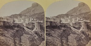Ansicht des Fürstenpalastes im Fürstentum Monaco von Italian Photographer