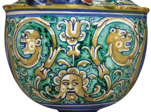 Eine Deruta-Majolika-Zweihandvase, ca. 1525-50 von Italian School