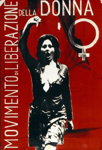 Italienisches Plakat der Frauenbefreiungsbewegung
