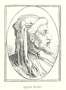 Agnolo Gaddi (Stich) von Italian School