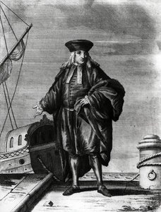 Ein Admiral aus dem venezianischen Arsenal (Gravur)