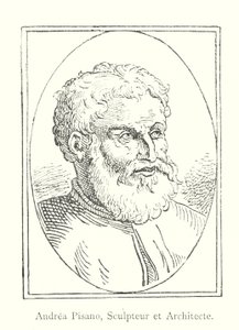 Andrea Pisano, Bildhauer und Architekt (Stich) von Italian School