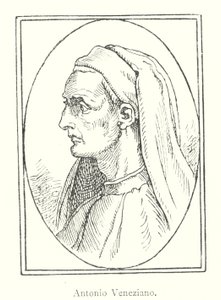 Antonio Veneziano (Gravur) von Italian School