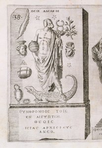Apollo mit einem Hundekopf, 1589 von Italian School