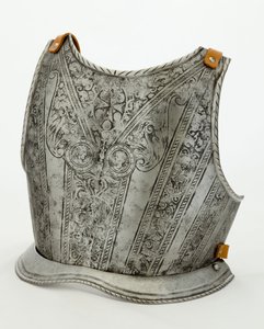 Rückenplatte für eine Kinder-Rüstung aus dem Arsenal der Medici, ca. 1575 mit späteren Änderungen