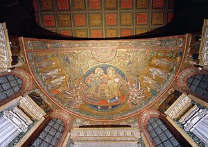 Christus auf dem Thron