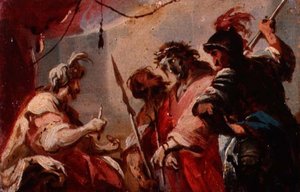 Christus vor Pilatus, ca. 1700 von Italian School