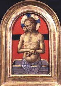 Christus, Mitte eines Triptychons (Tafel)