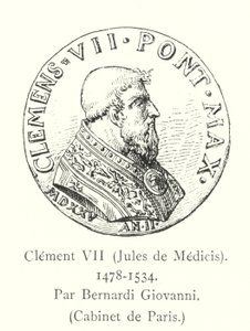 Clemens VII, Jules de Medicis von Italian School
