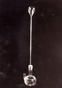 Kopie eines Thermoskops, erfunden von Galileo Galilei (1564-1642)