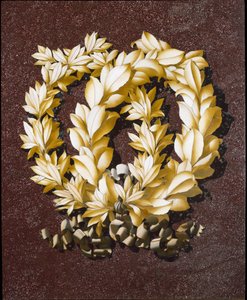 Blätterkronen (eingelegter Marmor)