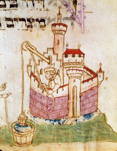 Darstellung des Wiederaufbaus von Jerusalem