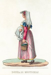 Frau von Monticelli von Italian School