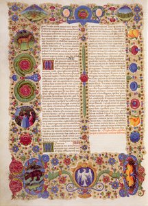 Ende des Buches Salomo, aus der Borso d