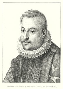 Ferdinand I. de Medicis, Großherzog der Toskana (Stich) von Italian School