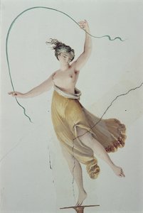 Figur von der Decke des Zimmers von Kaiserin Maria Anna von Italian School