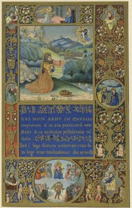 Erste Seite eines Psalters von Sinibaldo aus Perugia von Italian School