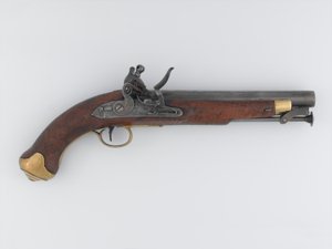 Flintlock 16-Bore-Pistole, New Land Pattern, Light Dragoons, ca. 1808