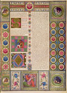 Eröffnung des Buches des Propheten Zephanja, aus der Borso d