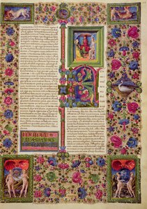 Erstes Buch der Könige, aus der Borso d