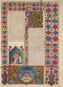 Eröffnung des Zweiten Buches der Makkabäer, aus der Borso d