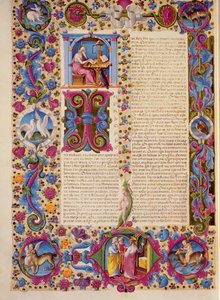 Zweites Evangelium des Johannes, aus der Borso d