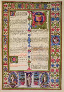 Brief des Paulus an Philemon, aus der Borso d