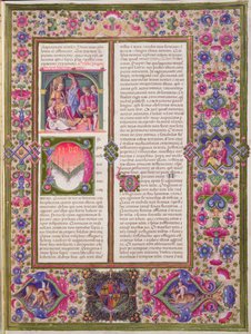 Eröffnung des Buches der Weisheit, aus der Borso d