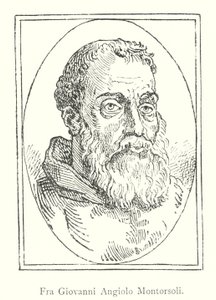 Fra Giovanni Angelo Montorsoli (Gravur) von Italian School