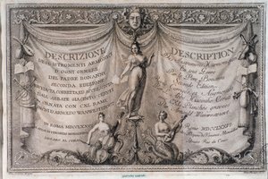Frontispiz des Gabinetto armonico von Filippo Bonanni